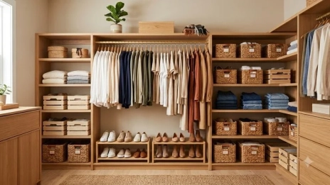 Crowded Closet Shelves - Create Room With Better Organization