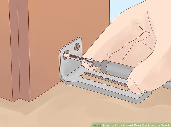 Broken Closet Tracks - Restore Sliding Doors More Smoothly